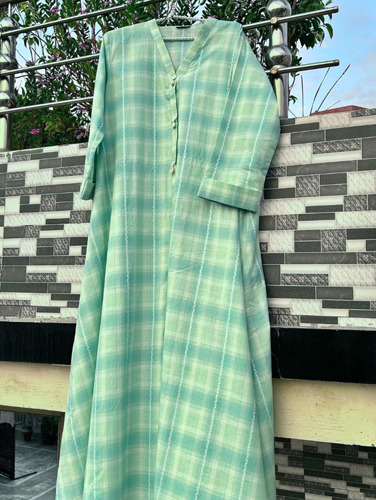 Mint Frock - 1 PC