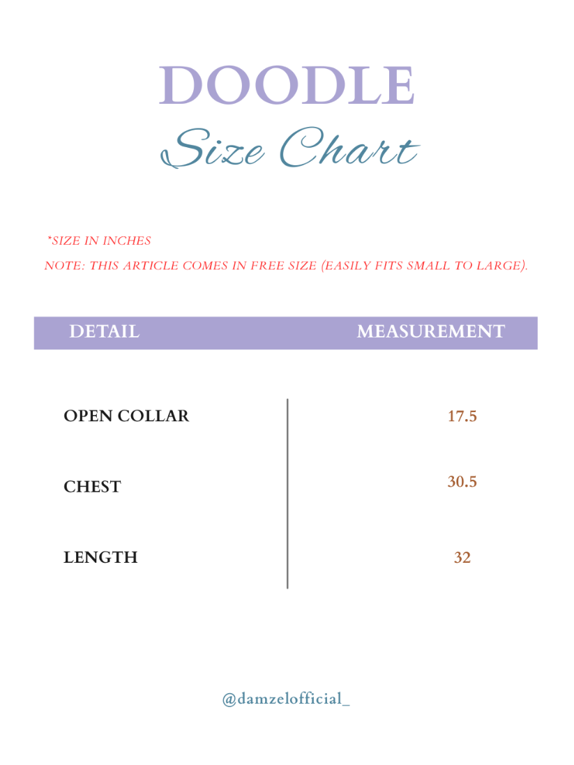 Doodle - Baggy Shirt